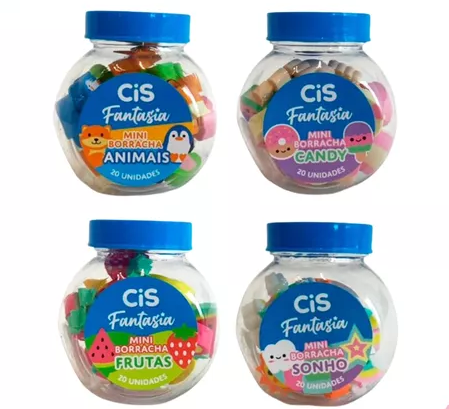 Borracha Mini Fantasia Pote - Cis