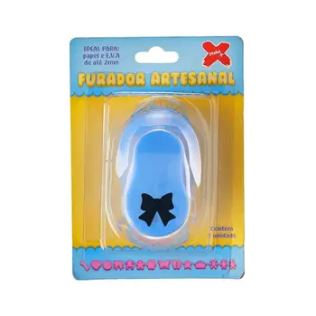 Furador Papel e Eva Regular Laço 16mm - Make+