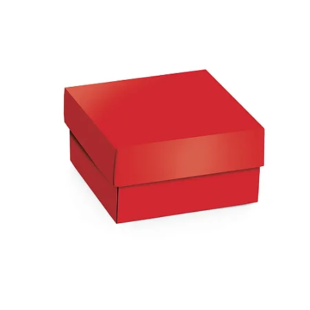 Mini Caixa para Presente Quadrada  6,5x6,5cm  - Cromus