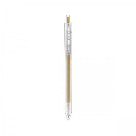 Caneta Gel Retrátil 0.8mm Tili Freeze Dourada - Tilibra