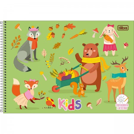 Caderno Cartografia e Desenho Sapeca 96 Folhas - Tilibra