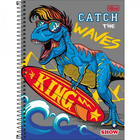 Caderno Espiral Universitário 16 Matérias Show 256 Folhas - Tilibra