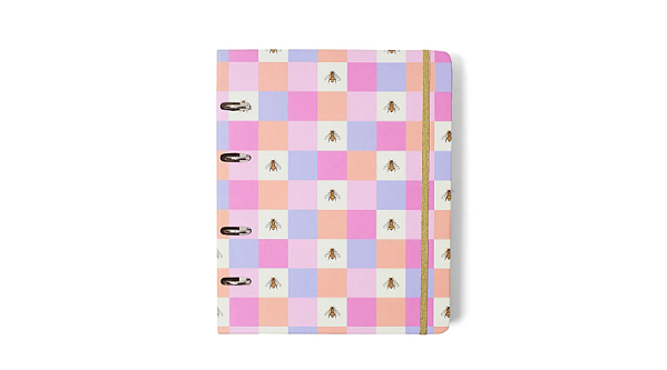 Caderno Criativo Argolado Organizador Casinha Abelha Melissa 17x24 - Cicero