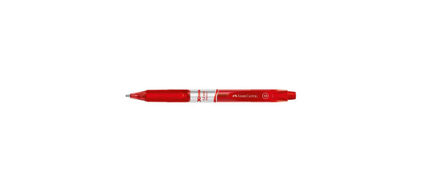 Caneta Esferográfica 1.0mm Xtreme Vermelho - Faber-Castell