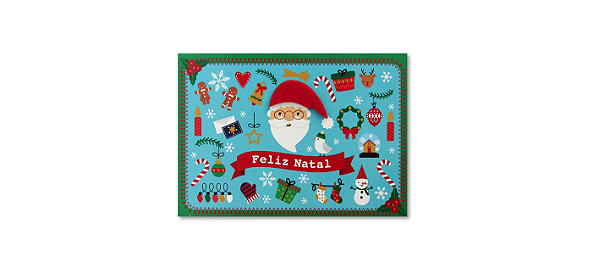 Cartão de Natal - Fina Ideia