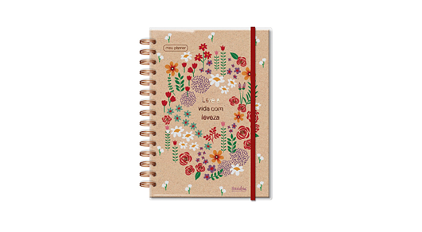 Planner Permanente M Campestre Kraft - Fina Ideia