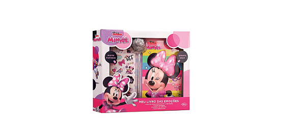 Livro Infantil Colorir Minnie Livro Das Emoções - Dcl