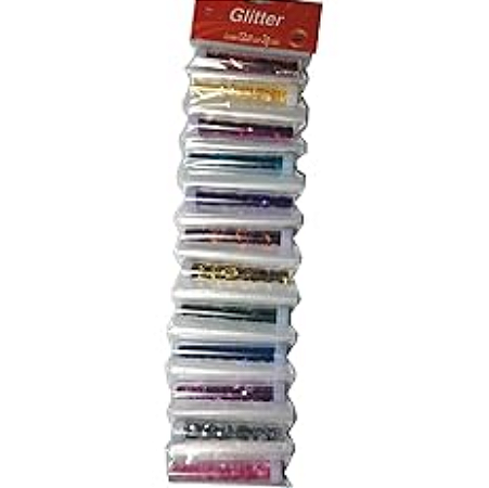 Gliter Paete Com Furo Mix color Sortido - Vmp