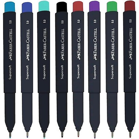 Caneta SuperSoft 1.0mm - Faber Castell