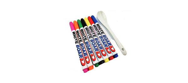 Marcador Mágico 7 cores + colher - Vmp