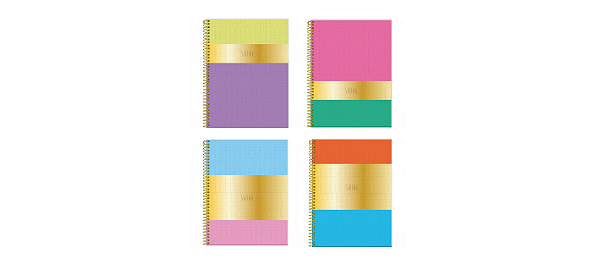 Caderno Universitário 10 Matérias Shine - Foroni