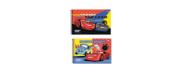 Caderno Cartografia 80 Folhas Capa Dura Carros - Foroni