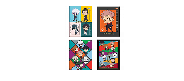 Caderno Brochura Capa Dura Jujutsu Kaisen - Foroni