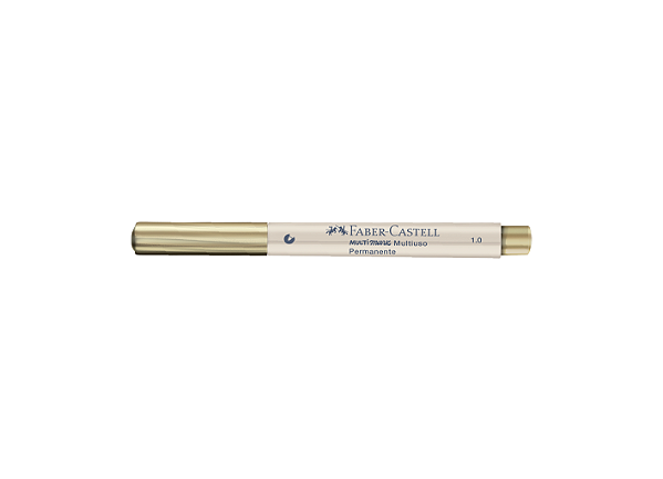 Marcador MultiMark Permanente Ouro 1.0 - Faber-Castell