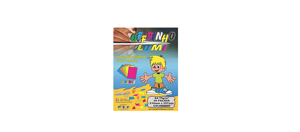 Bloco Papel Offpinho 5 Cores A4 120g 25fls. - Off Paper