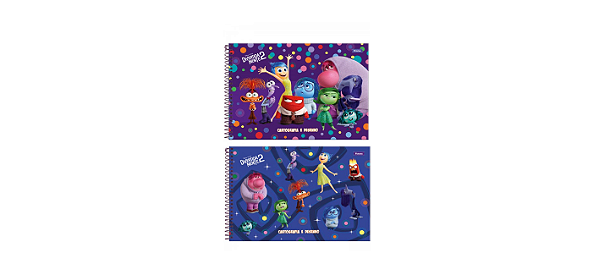 Caderno Cartografia Capa Dura Divertidamente - Foroni