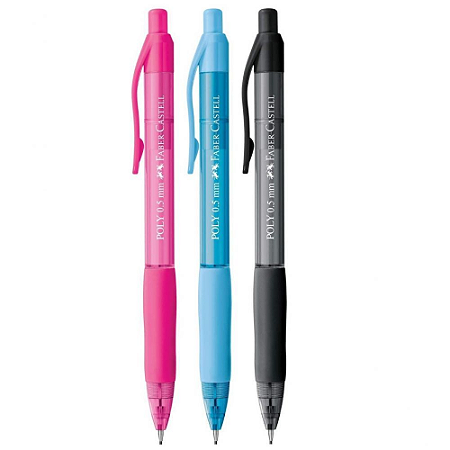 Lapiseira Poly 0.5mm Mix - Faber-Castell