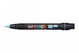Caneta Posca PCF-350 Azul Escuro–Uni-Posca