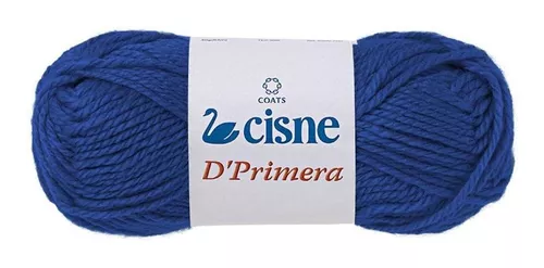 Lã para tricô 40g Azul Marinho - Coats Corrente