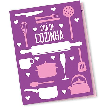 Convite Chá De Cozinha Utensilios - Regina