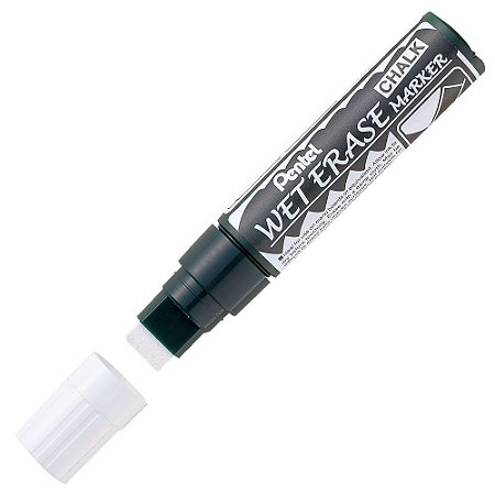 Giz Liquido Wet Erase Ponta Grossa Branco - Pentel