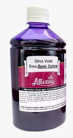 Slime Violet Base Basic Colors pote 500g Ean