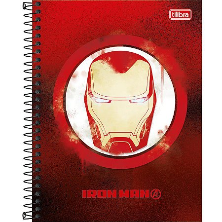Caderno Colegial Avengers Herois 10M - Tilibra