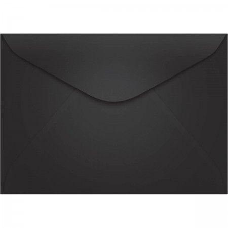 Envelope Convite Preto 23x17cm - Tilibra
