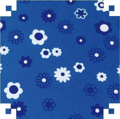 Eva Estampado Floral Azul 40x60 - VMP