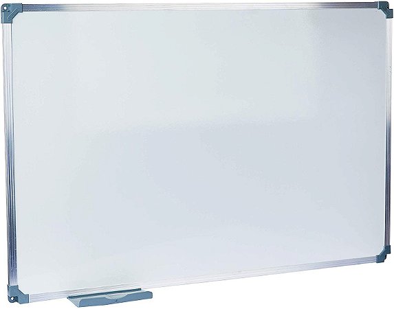 Quadro Branco Moldura Alumínio Standard 120x90 cm - Stalo
