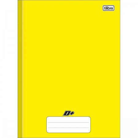 Caderno Universitário Brochura D+ Amarelo 96 Folhas - Tilibra