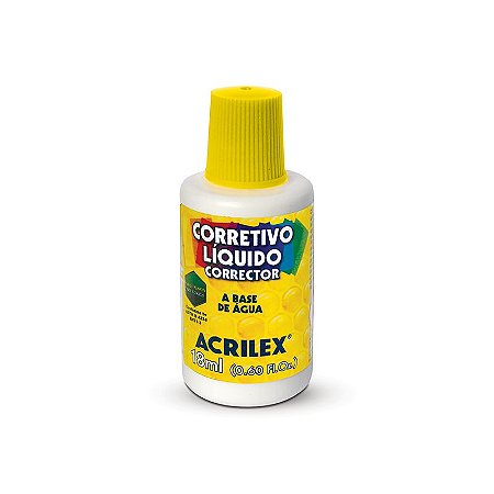 Corretivo Liquido Escolar 18ml - Acrilex