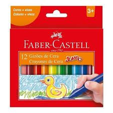 Gizão de Cera 12 Cores - Faber-Castell
