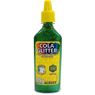 Cola Glitter Verde 35g - Acrilex