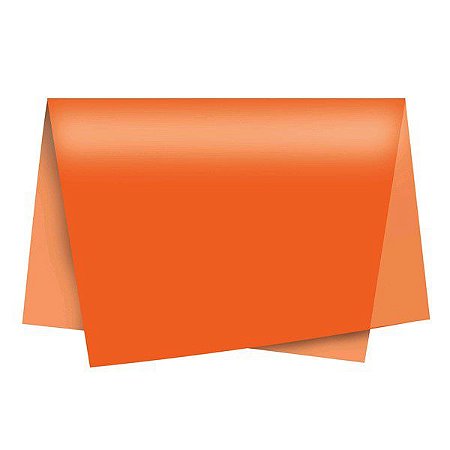 Papel Seda 48x60 Laranja - Vmp