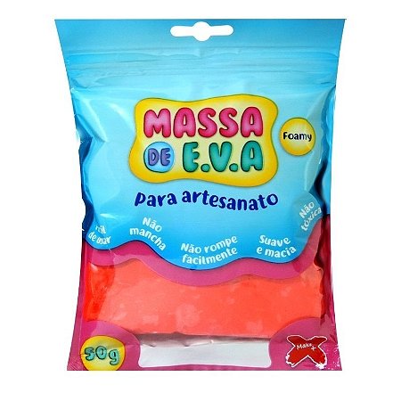 Massa De Eva Vermelho 50g - Make+