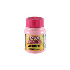 Tinta Fosca PVA Artesanato Rosa 37ml - Acrilex