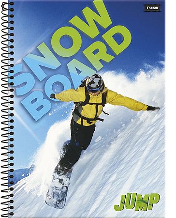 Caderno Universitário Jump 12 Matérias - Foroni