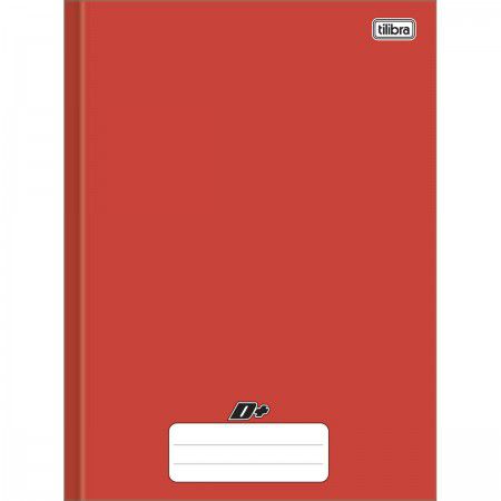 Caderno Brochura D+ Vermelho 48 Folhas - Tilibra