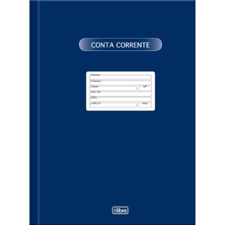 Livro Conta Corrente G 100 Folhas - Tilibra