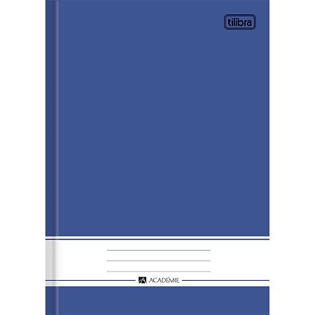 Caderno Brochura 1/4 Academie Azul 96f - Tilibra