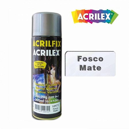 Verniz Fixador Acrilfix Fosco Spray - Acrilex