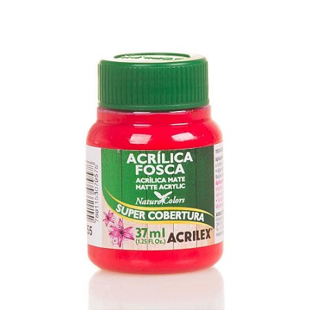 Acrilica Fosca Vermelho 37ml - Acrilex