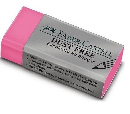 Borracha Dust Free Colors Sortidas - Faber-Castell