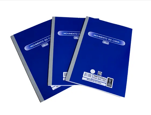 Movimento de Caixa Pequeno 100 Folhas -Tilibra