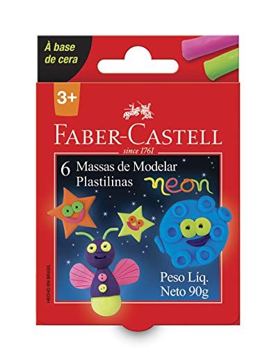 Massinha De Modelar 6 Cores - Faber-Castell