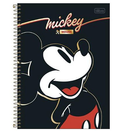 Caderno Universitário Mickey 1 Matéria - Tilibra