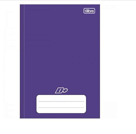 Caderno Universitário Brochura D+ Roxo 96 Folhas - Tilibra