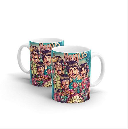 Caneca Cerâmica The Beatles - Beek