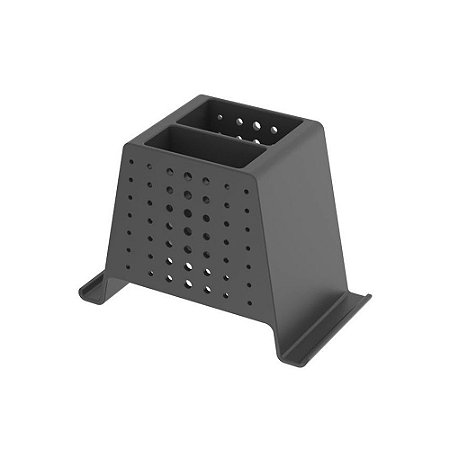 Organizador de mesa Prime Preto - Waleu